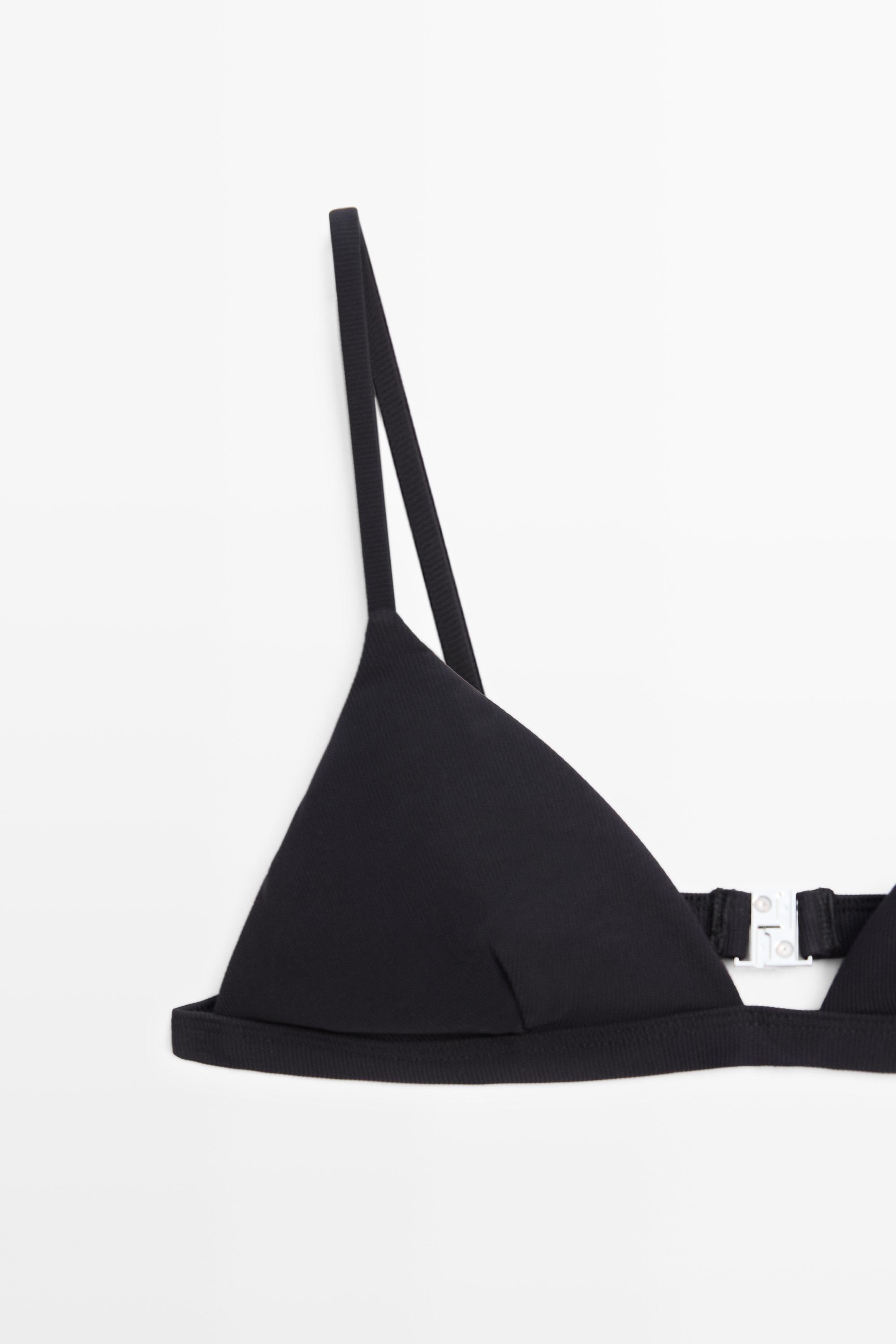 Triangle bikini top